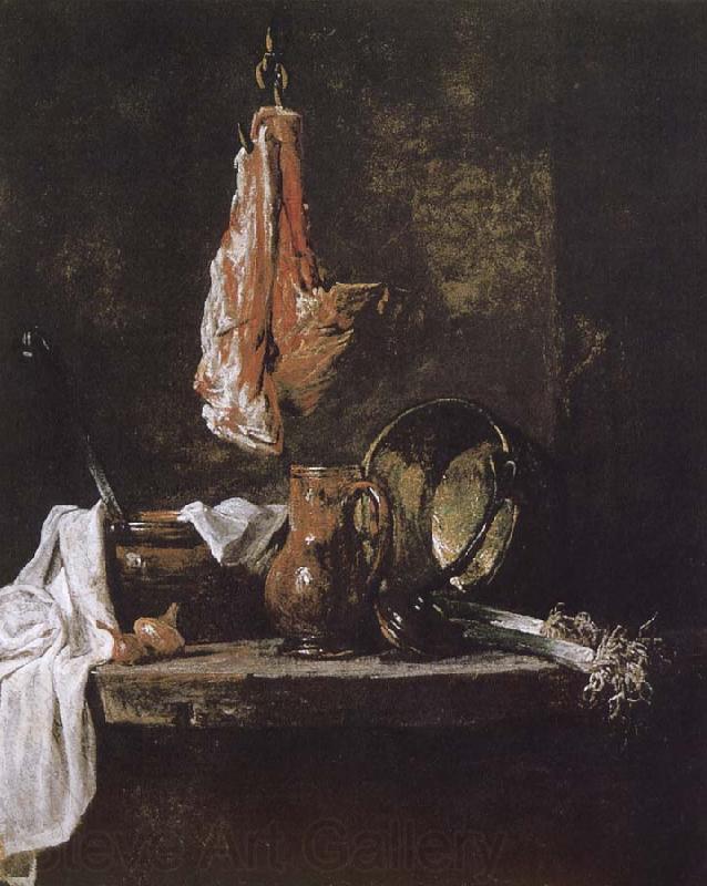 Jean Baptiste Simeon Chardin Still there is the lamb Spain oil painting art